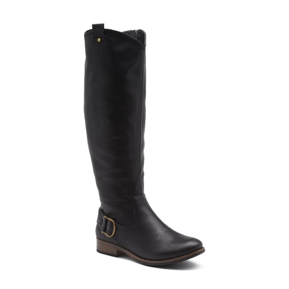 G.H. Bass & Co. Adrina Vegan Leather Moto Boots